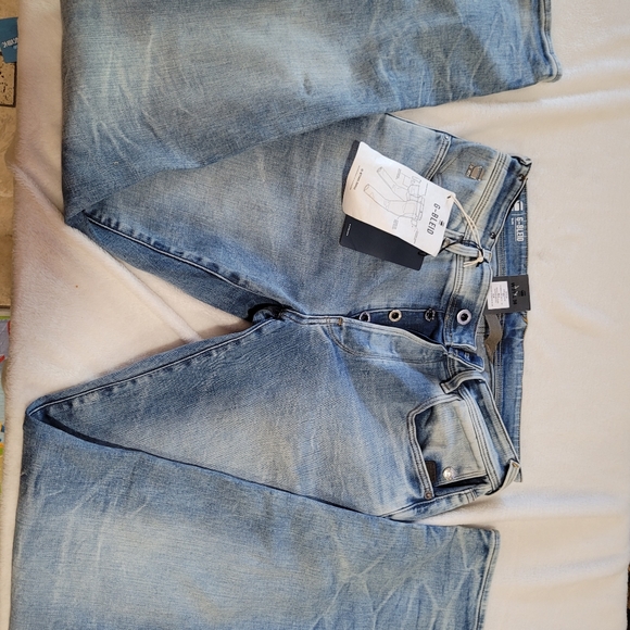 Raw G- bleid slim jeans - Picture 2 of 4